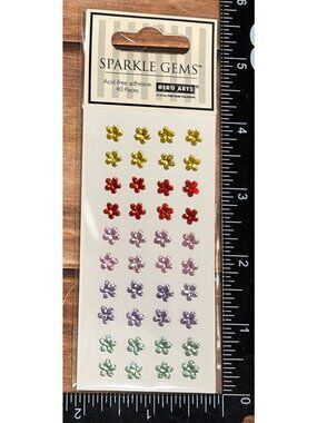 Hero Arts Sparkle Gems 40 Pieces Acid-Free Adhesive STICKER CH140 SMALL BLOSSOM